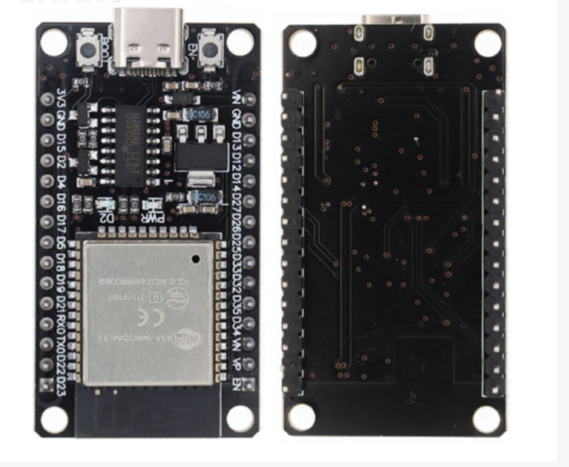 7C9 30P ESP32 Wifi + Bluetooth 2 in 1 Develop Board CP2102 Type-c