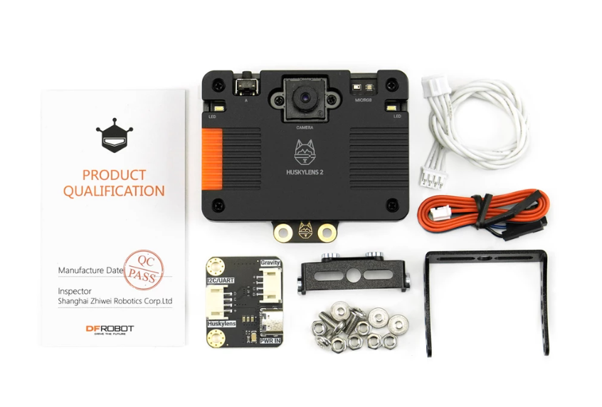 HUSKYLENS 2 - 6 TOPS LLM MCP AI Vision Sensor (20+ Models, Deploy Custom Models)