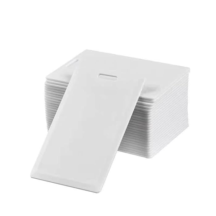 10pcs 125KHz ID card/tag EM4100/4102 White RFID 0.8mm Thin card