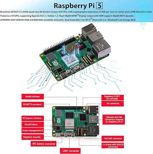 Raspberry Pi 5 4GB Starter Kit