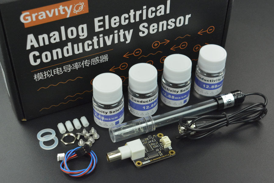 Gravity: Analog Electrical Conductivity Sensor/ Meter(K=10) DF