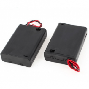 6E4 9v Battery Holder With On/Off Power Switch