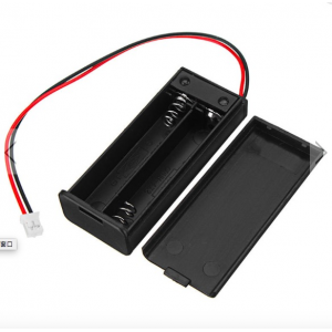 6E3  Battery holder 2XAAA with cover and Switch +PH2.0 connector for Microbit