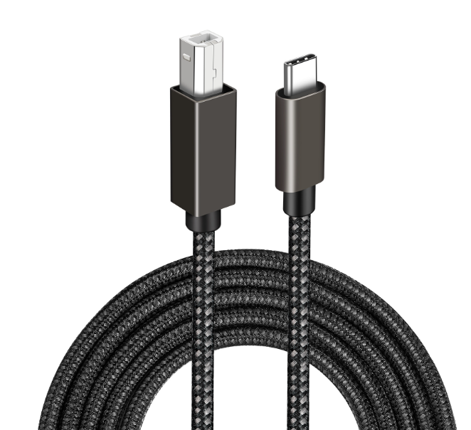 Type-c Printing Cable 1.5M Nylon Braided