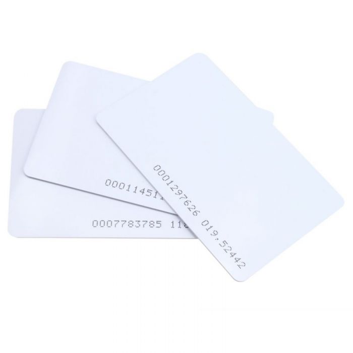 10pcs 125KHz ID card/tag EM4100/4102 White RFID 0.8mm Thin card