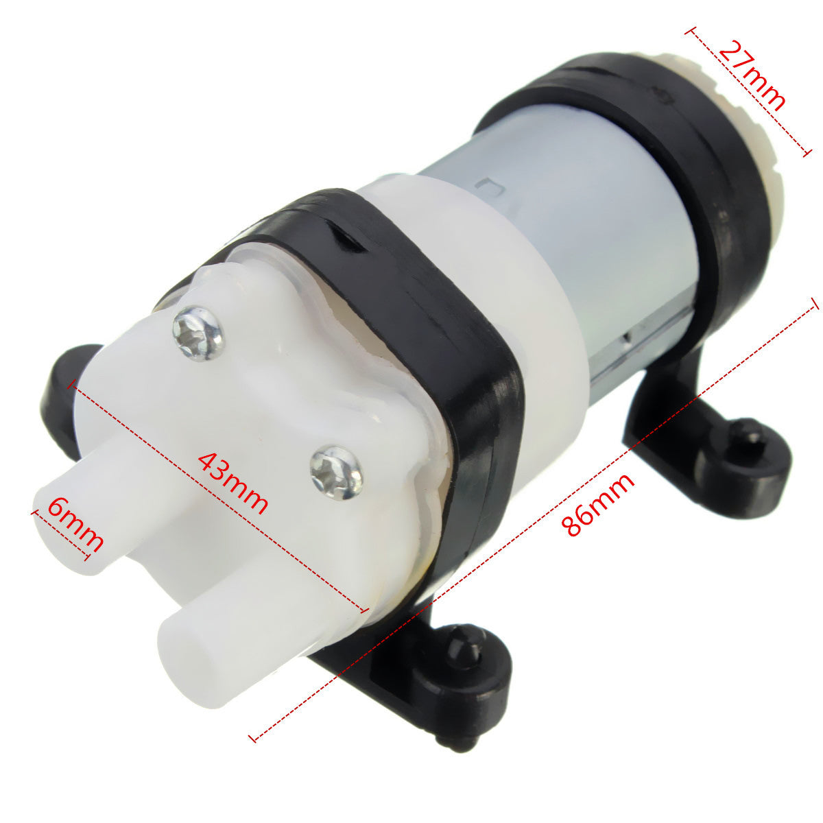 4C1  R385 DC6-12V 3m Diaphragm Water Pump Aquarium