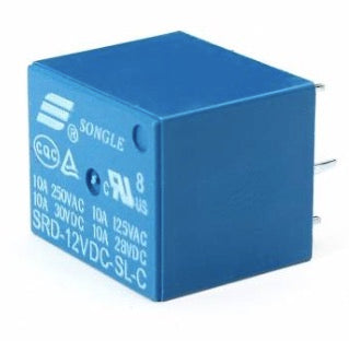 Mini 12V DC Power Relay SRD-12VDC-SL-C PCB Type