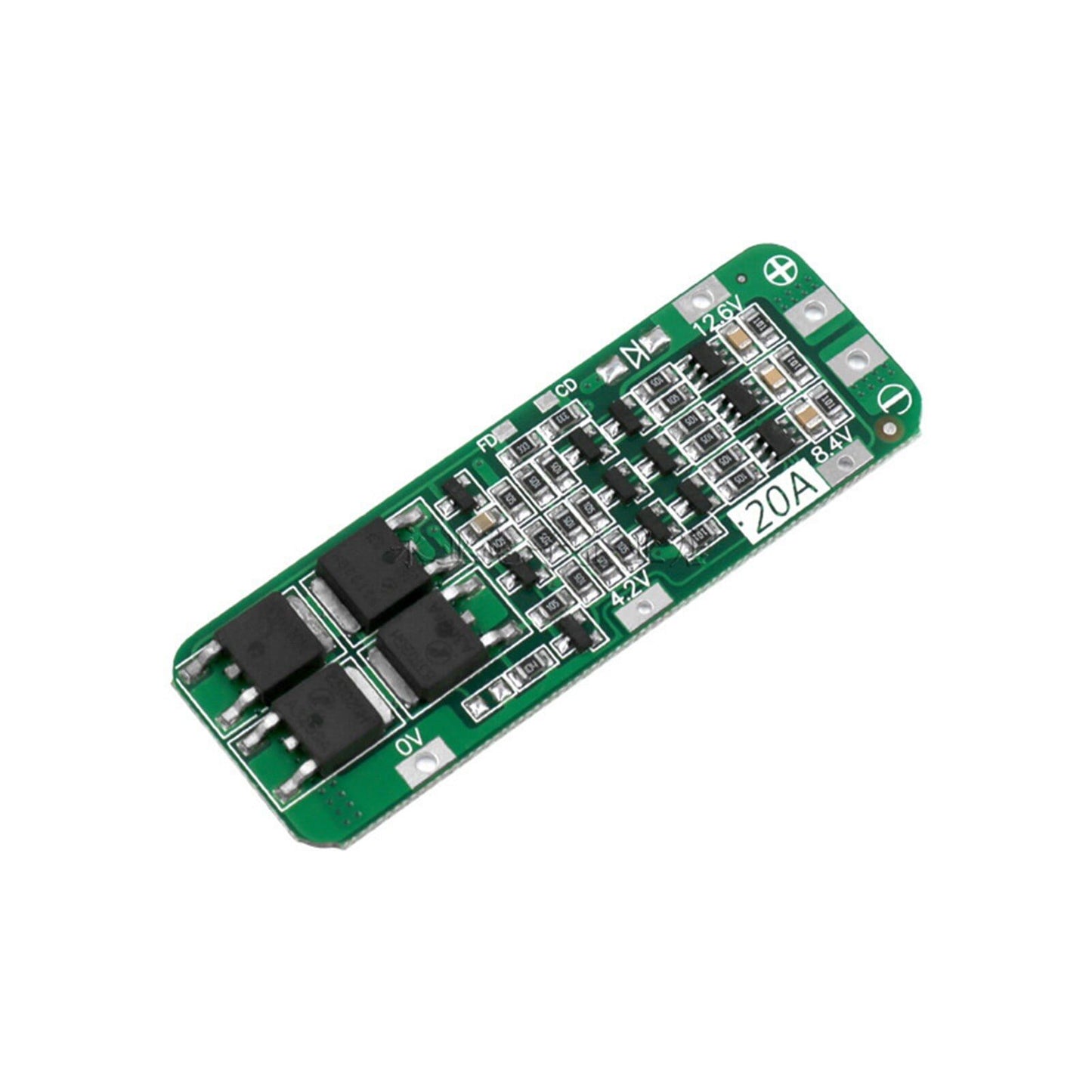 7B17 Li-ion Lithium Battery 18650 Charger PCB BMS Protection Board 12.6V Cell 64x20x3.4mm Module