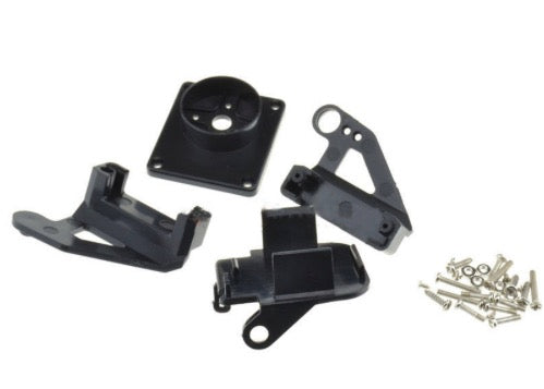 2E2  Servo bracket PT Pan/Tilt Camera Platform Anti-Vibration Camera Mount for Aircraft FPV dedicated nylon PTZ for 9G SG90