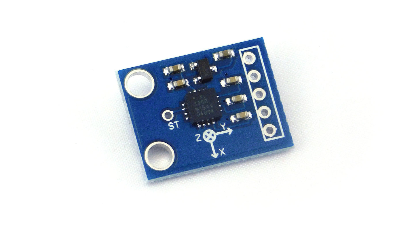 1D7   GY-61 ADXL335 Angle Sensor Module 3-Axis Analog Accelerometer Tilt Angle Board Triaxial Gravity Acceleration
