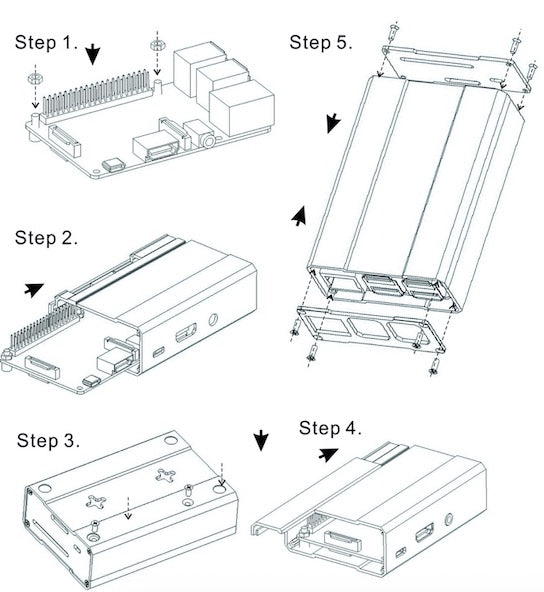 White Aluminum Alloy Case Shell Housing With Light Pipe