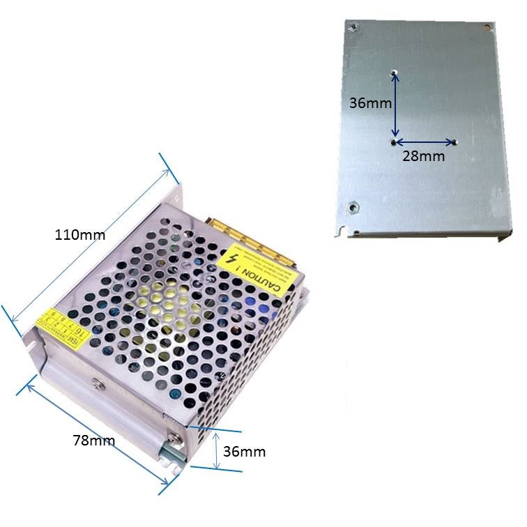 4E2  Power Supply AC/DC 60W+ 12V/5A