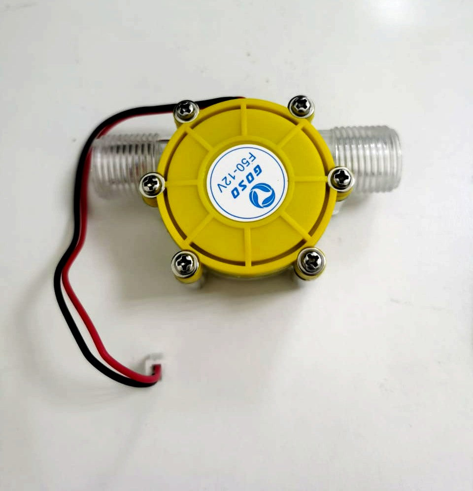 3C1 12V/10W DC Water Flow Pump Generator Turbine Generator Water Flow Hydraulic DIY - F50-12V