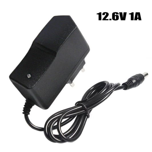 8E1  12.6V 1A Battery Charger DC connector