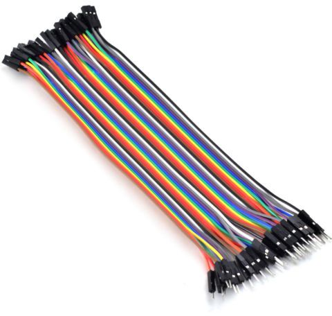 40PCS (Male to Male, Female to Female, Male to Female) Dupont Wire Color Jumper wire Cable (10 cm, 20 cm, 30 cm, 40 cm)