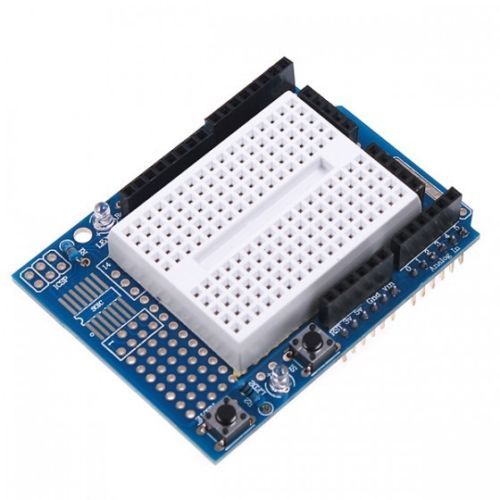 2A28 Prototype Shield with Mini Breadboard