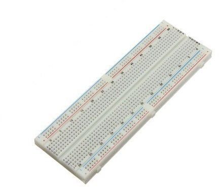 830 Point PCB Breadboard + Power Supply +  65pcs Jumper Cable Wires + 9V DC Battery Plug