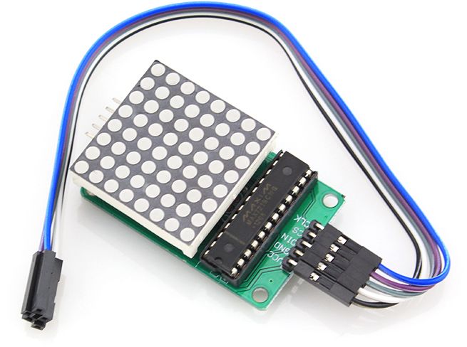 2E10 8x8 LED MAX7219 DOT Matrix Display Module