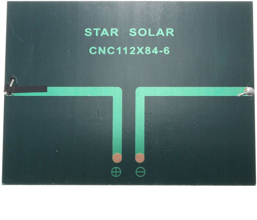 2A10 6V 1.1W 200mA Solar Power Panel Poly Cell