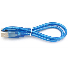 D5I A Blue USB2.0 A Male to B Male printing cable 30cm