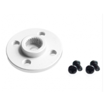 Aluminum Metal 25T Servo Arm Round type Disc Matal Horns For Tower Pro MG995 MG996 Futaba ACE Robot