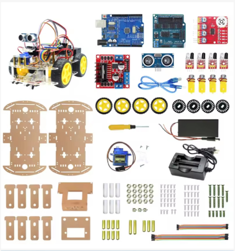 4WD Smart Robot Car Chassis Kit