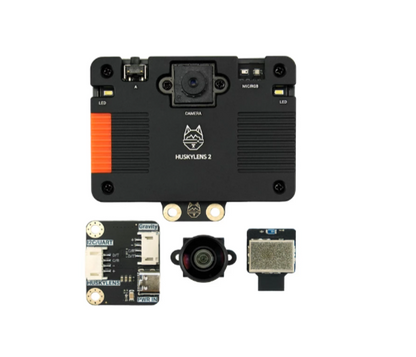 Gravity: HUSKYLENS 2 Plus Kit - Edge AI Vision Sensor with Wi-Fi 6 & Wide-Angle Camera