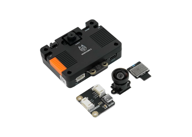 Gravity: HUSKYLENS 2 Plus Kit - Edge AI Vision Sensor with Wi-Fi 6 & Wide-Angle Camera