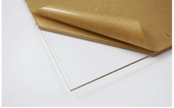 3mm Plexiglass Hard Acrylic Sheet - Multipurpose Use, Waterproof Transparent Clear Glass Sheet (30cmx30cm)(1Pcs)