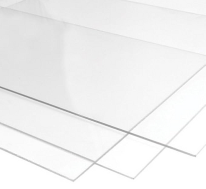 3mm Plexiglass Hard Acrylic Sheet - Multipurpose Use, Waterproof Transparent Clear Glass Sheet (30cmx30cm)(1Pcs)