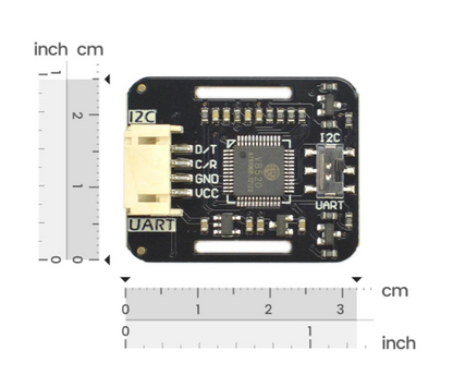 DFROBOT Gravity: MAX30102 PPG Heart Rate and Oximeter Sensor (I2C/UART)