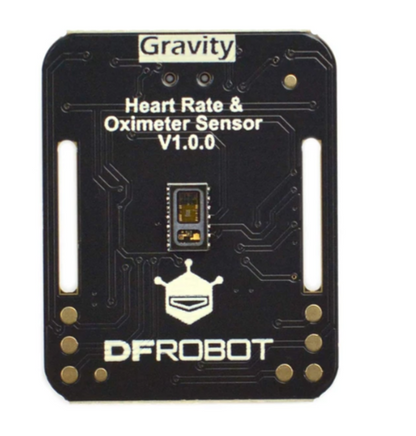 DFROBOT Gravity: MAX30102 PPG Heart Rate and Oximeter Sensor (I2C/UART)