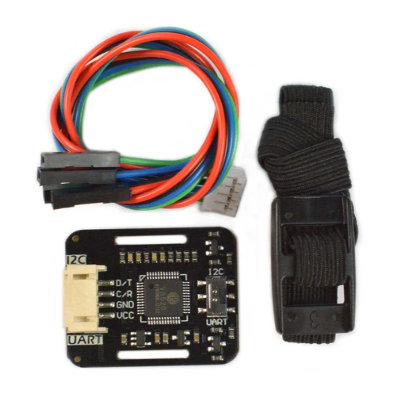 DFROBOT Gravity: MAX30102 PPG Heart Rate and Oximeter Sensor (I2C/UART)