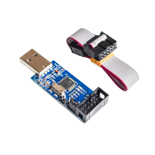 1C6 SBASP USBISP AVR Programmer USB ISP ATMEGA8 atmega128 support WIN7 64K with 60cm cable