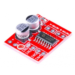 7A3 2 channel dc motor drive module dual h bridge step motor reversing PWM speed control mini L298N