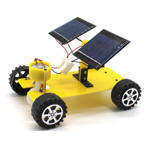 STEM Education Kits #39 DIY Mini Dual Solar Panel Powered Toy Car