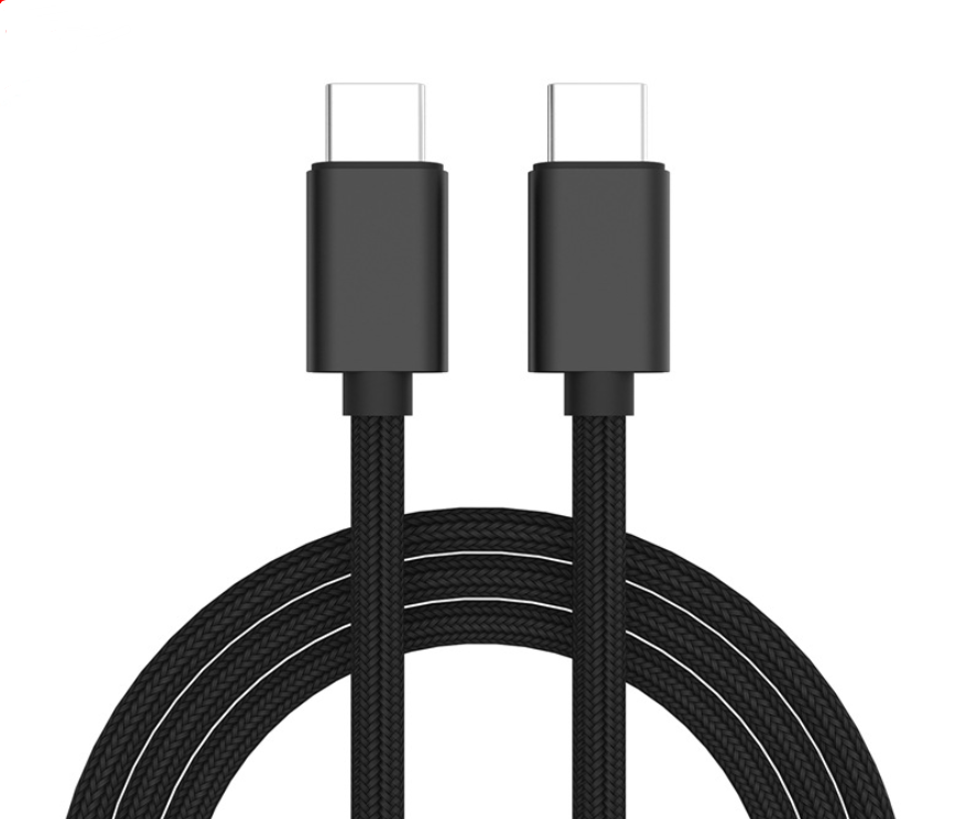 20V 3A 60W Type-c to Type-C PD fast charge cable 1M Nylon Braided