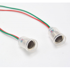 8B9  Lampholder with Wire LED Bulbs Base Socket