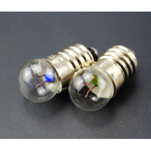 3.8V Experiment Small Light Bulb for Old-fashioned Flashlight E10 Lamp