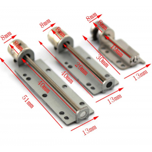 5E6   30mm 40mm Stroke Micro Mini Electric Precision Screw Slide Stepper Motor DC 3V-5V 2 Phase 4 Wire Long Linear Actuator 8mm DIY