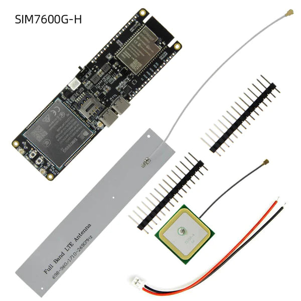LILYGO® TTGO T-SIM7600 ESP32 LTE GPS GSM Cat4/1 4G Development Board SIM7600G-H