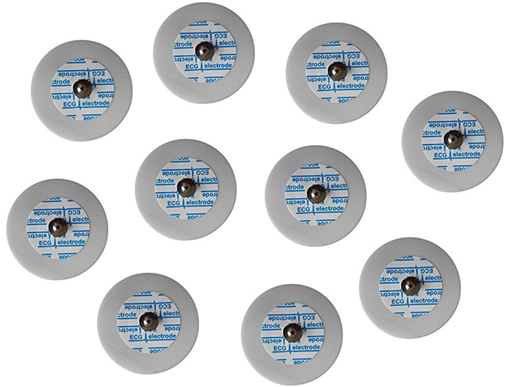 8D6   (10pcs) Electrode Pads for ECG EKG Heart Monitor