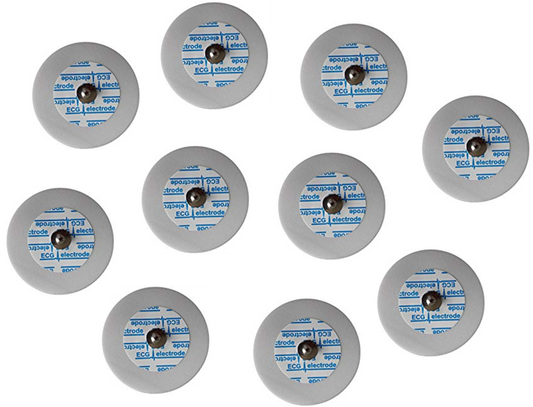 8D6   (10pcs) Electrode Pads for ECG EKG Heart Monitor