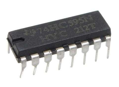 D5F  SN74HC595N 74HC595 Serial-In Parallel-Out Shift Register - 8-Bit