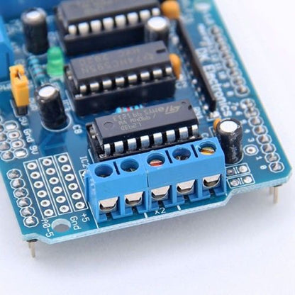 4B5  Motor Drive Shield Expansion Board L293D For Arduino Mega2560 UNO