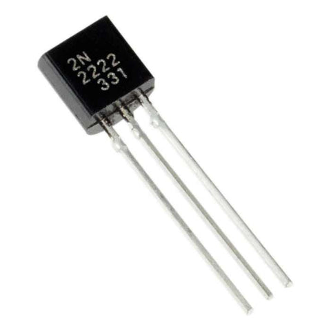 NPN Silicon Transistor - 2N2222  (3pcs)