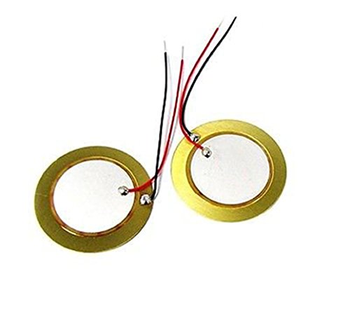 1d23 (1pc) 35 mm diameter piezo discs piezo electric ceramic copper buzzer film gasket