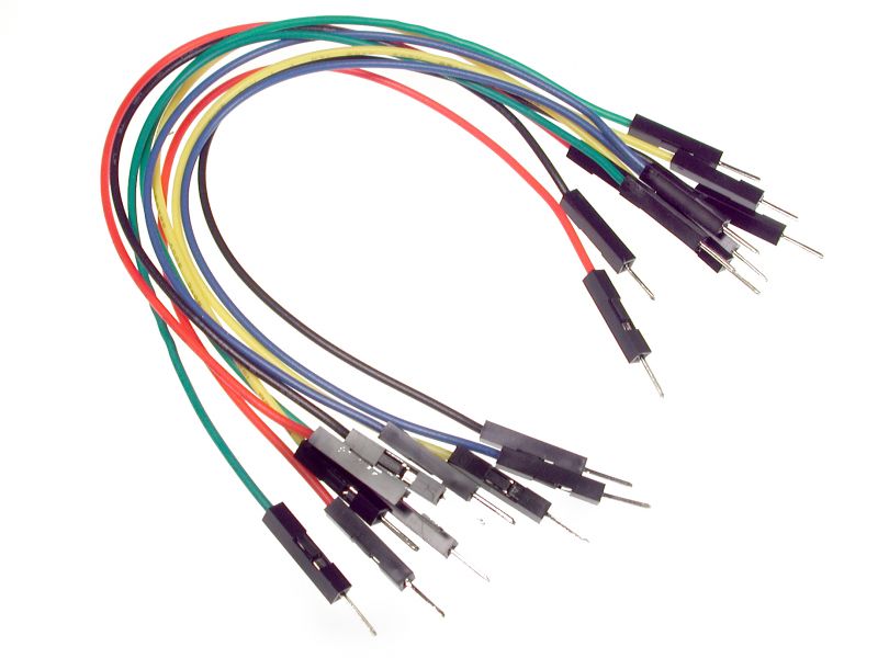 1A5  65Pcs Male to Male Jumper Cable Wires Solderless Flexible Breadboard