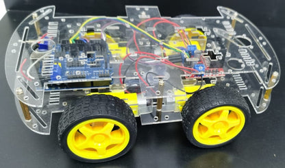 4WD Smart Robot Car Chassis Kits with Speed Encoder
