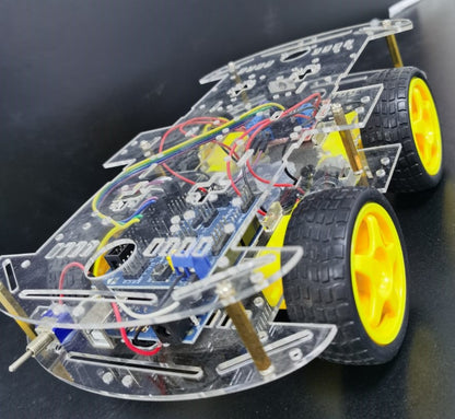 4WD Smart Robot Car Chassis Kits with Speed Encoder